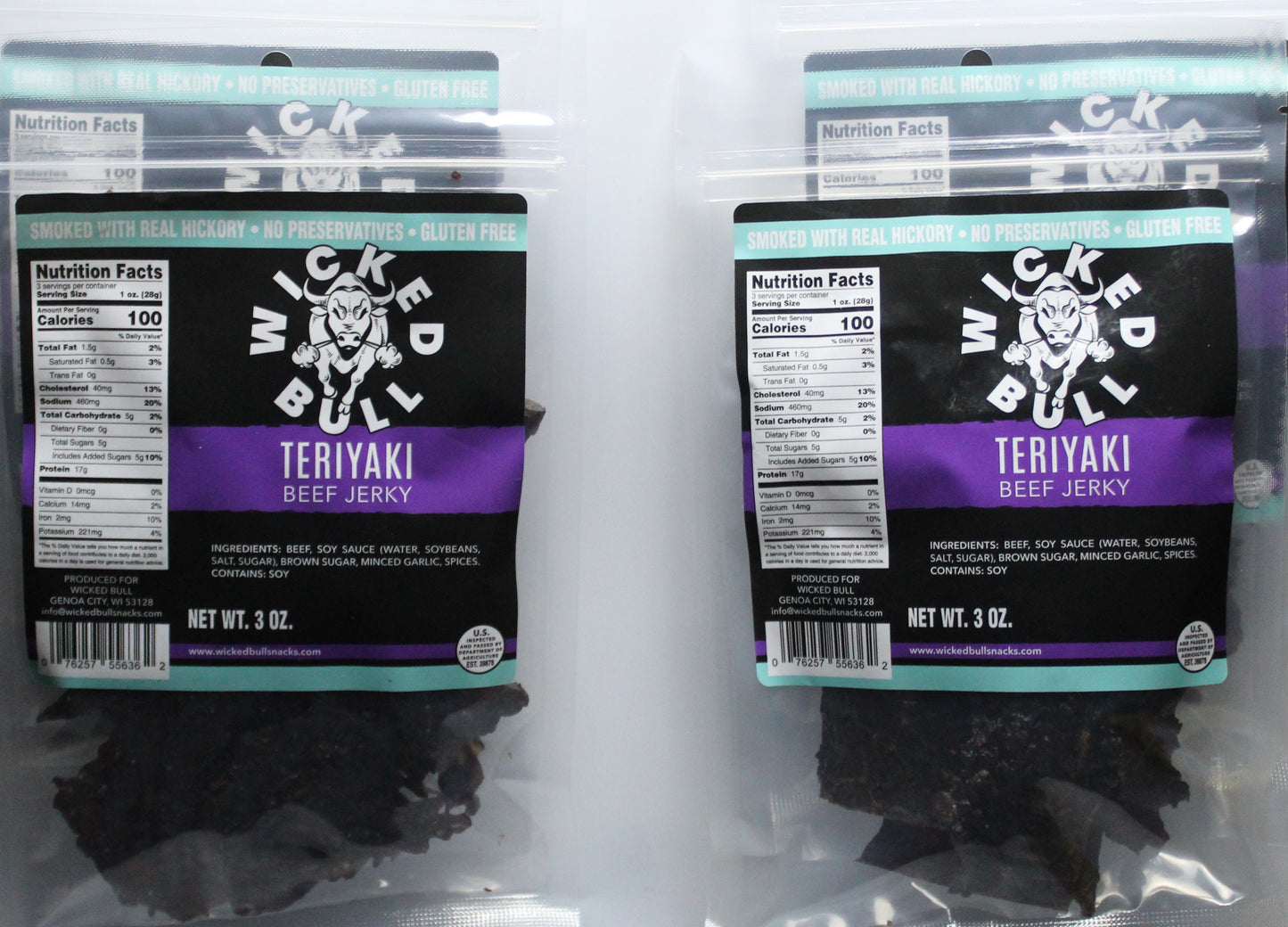 Teriyaki Beef Jerky 4 Pack
