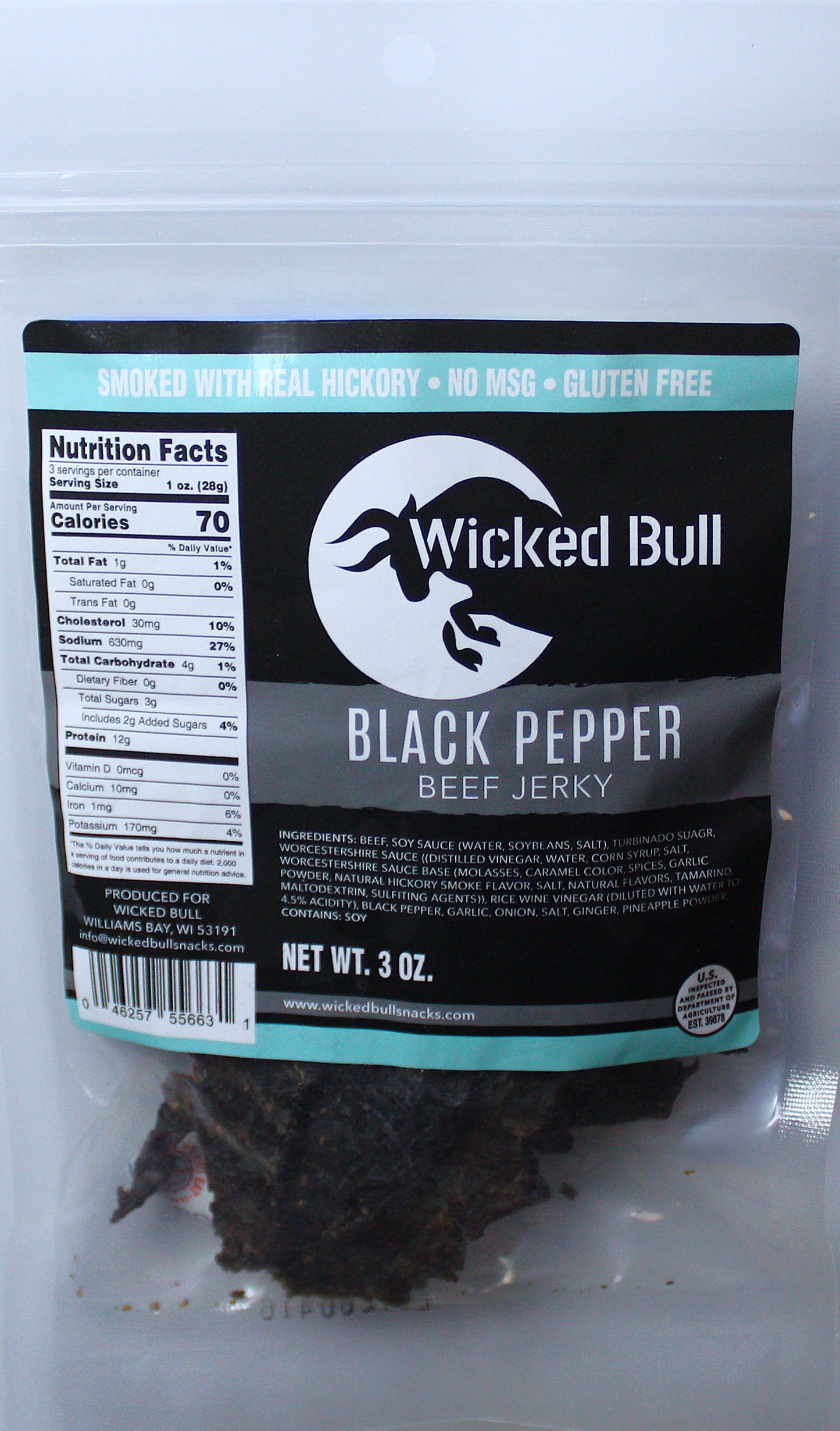 Black Pepper Beef Jerky