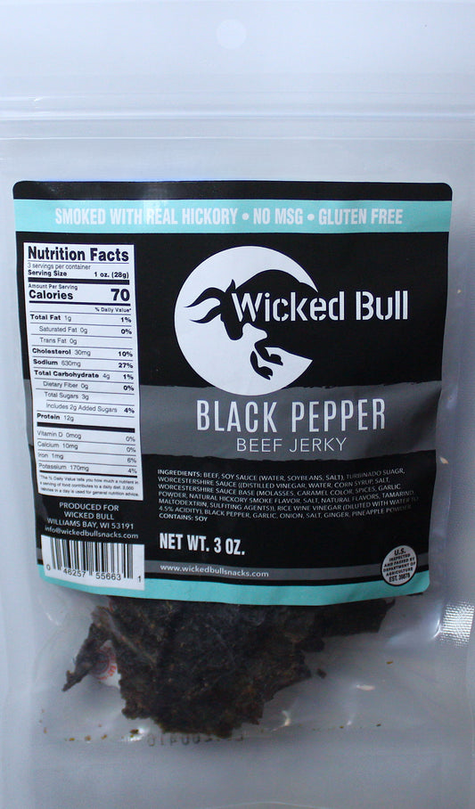 Black Pepper Beef Jerky