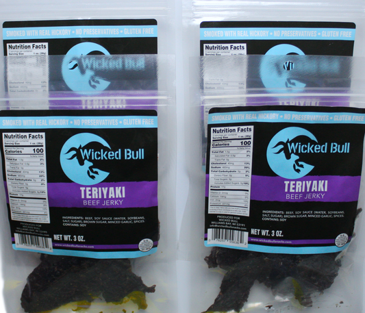 Teriyaki Beef Jerky 4 pack