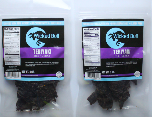 Teriyaki Beef Jerky 2 pack