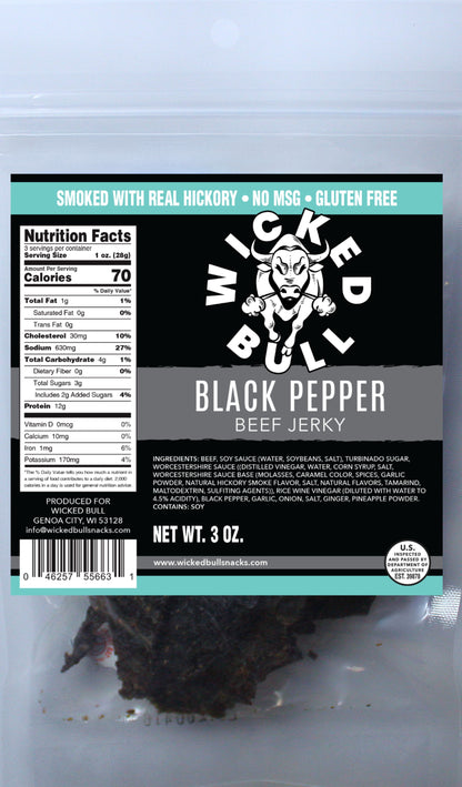 Black Pepper Beef Jerky