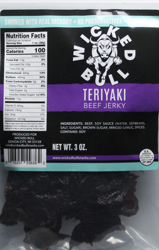 Teriyaki Beef Jerky 1 Pack