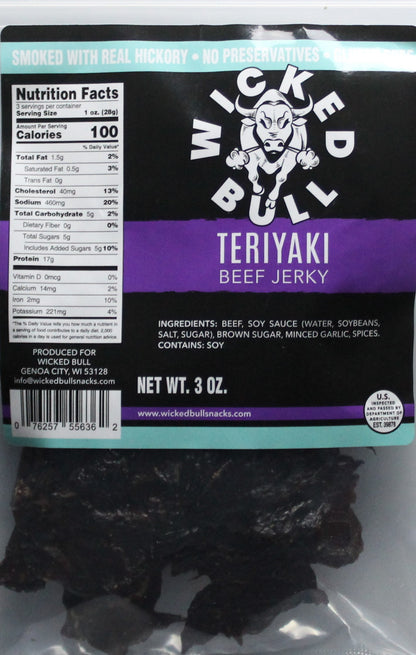 Teriyaki Beef Jerky 8 Pack